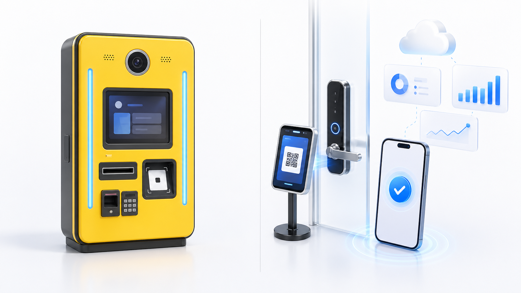 일반 출입 시스템과 SmartPass 비교