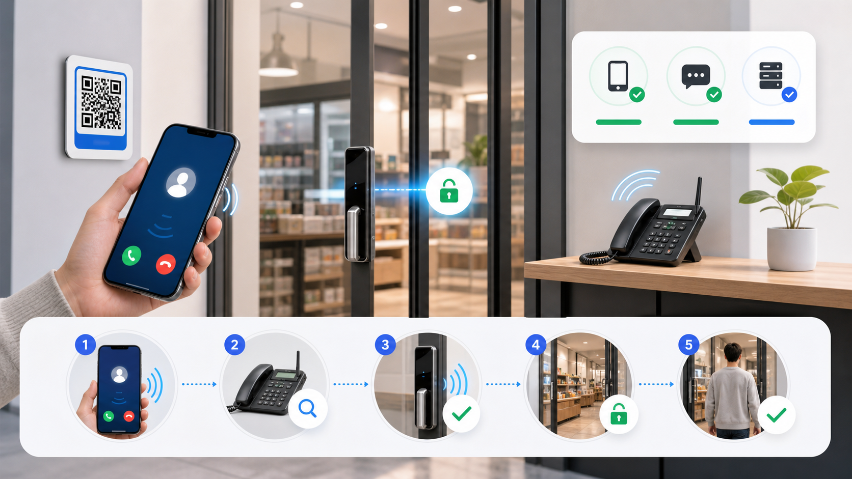 SmartPass 전화 출입인증 시스템
